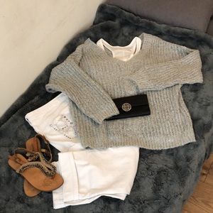 Super soft v neck sweater